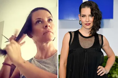 Evangeline Lilly just shaved her hair off