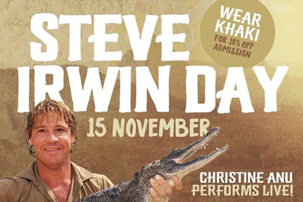 Bindi Irwin celebrates Steve Irwin Day Australia Zoo