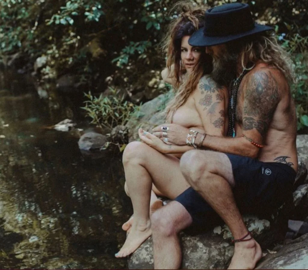 Constance and her husband Denim