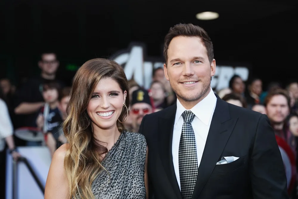 Chris Pratt and Katherine Schwarzenegger.