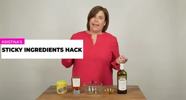 Home Hacks: how to measure sticky ingredients