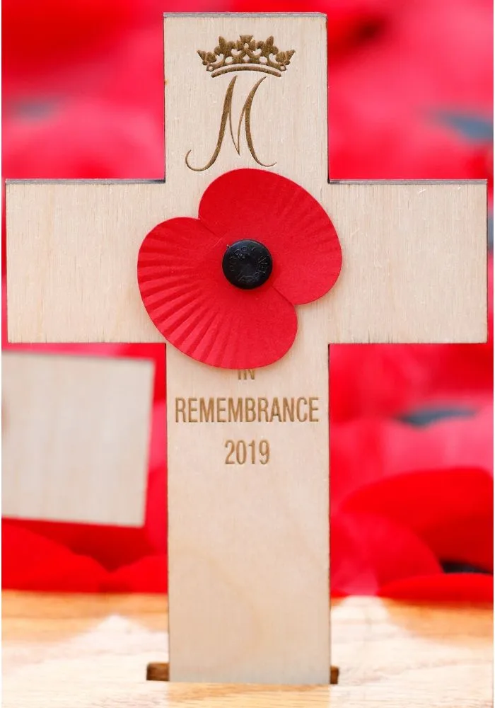 meghan remembrance cross