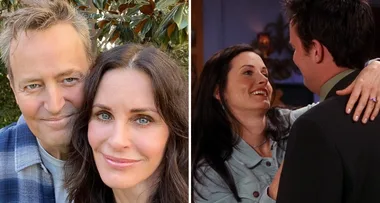 Courteney Cox reunites with Matthew Perry