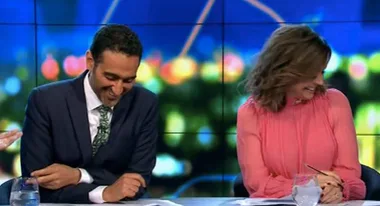 WATCH: Lisa Wilkinson laughs as The Project pokes fun at Today show