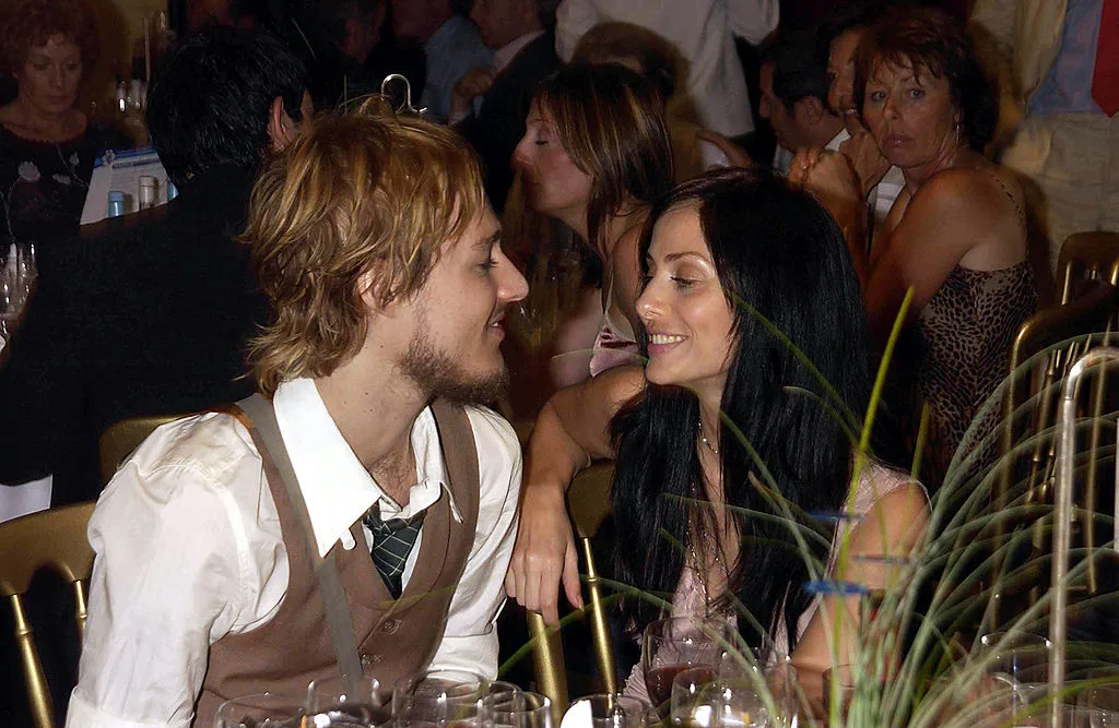 Natalia Imbruglia and Fiance Daniel Johns at a Music Therapy Awards dinner