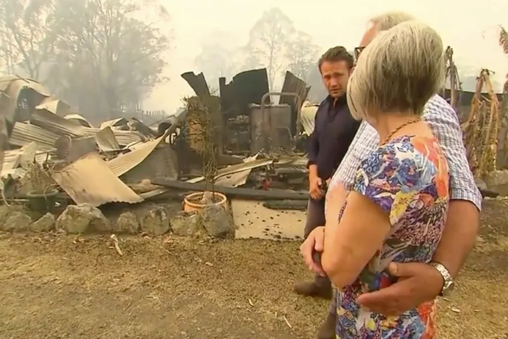 lyn peter nsw bushfire