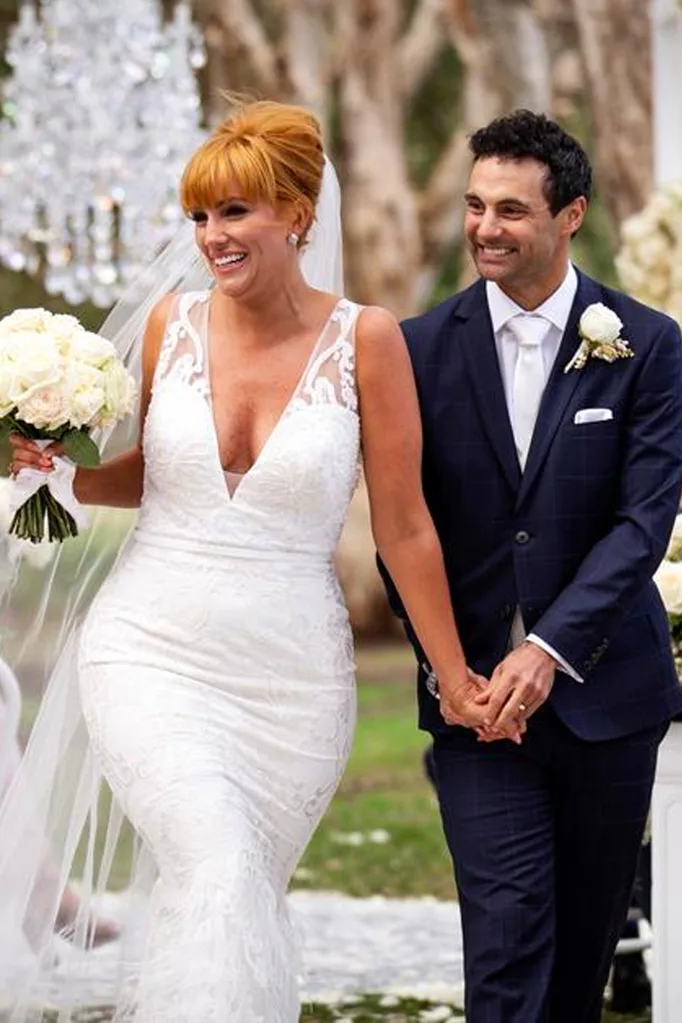 Married at First Sight Jules Robinson Cameron Merchant A Current Affair wedding