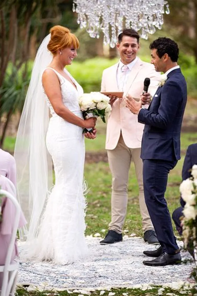 Married at First Sight Jules Robinson Cameron Merchant real wedding A Current Affair