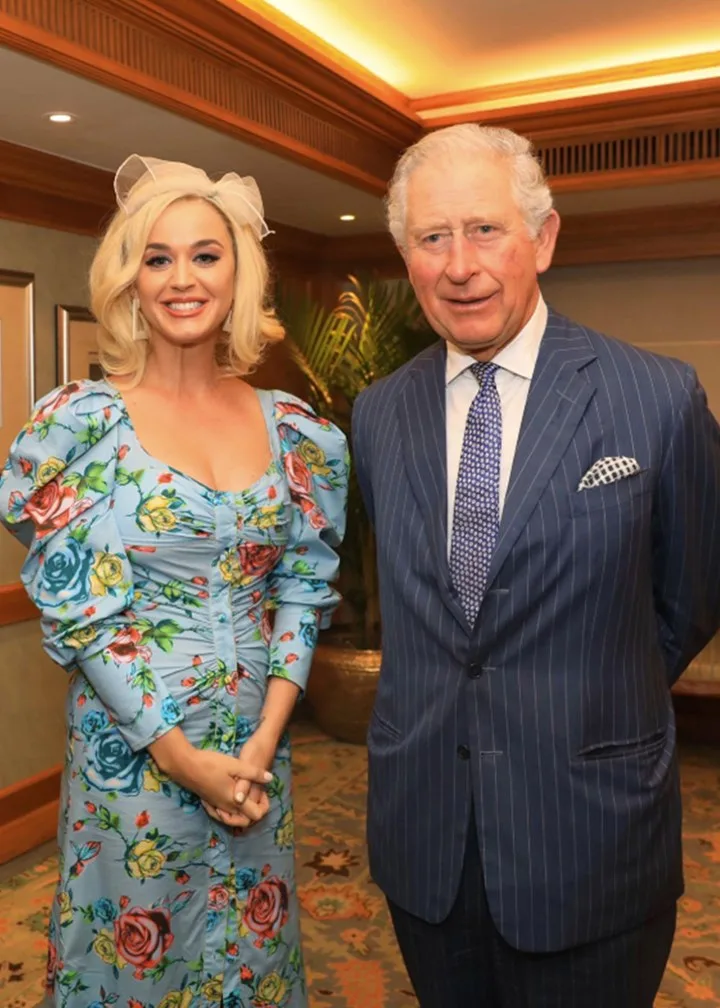 Prince Charles and Katy Perry