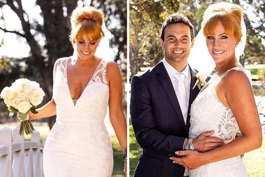 Married At First Sight Jules Robinson wedding dress