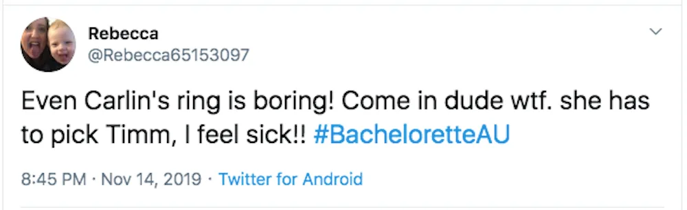 the bachelorette