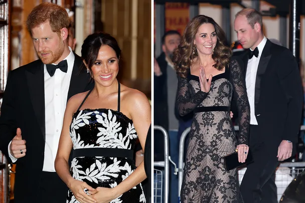 Kate Middleton Prince William Alexander McQueen Royal Variety Performance