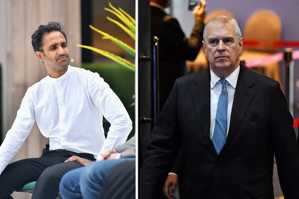 Prince Andrew n word racist Rohan Silva