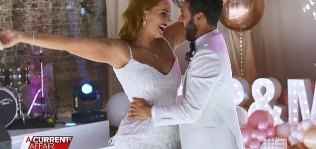 Jules' second wedding dress