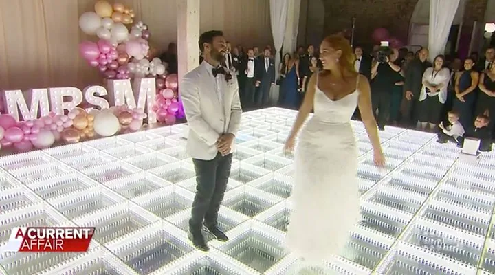Jules' second wedding dress