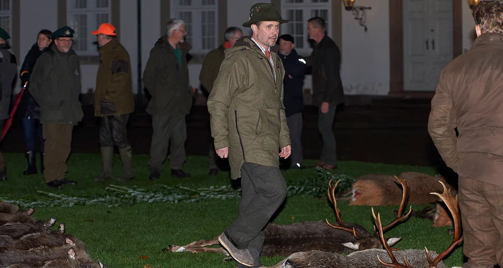 Princess Mary Prince Frederik deer hunt