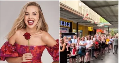 Bachelorette Angie Kent turns up to ’empty’ book launch