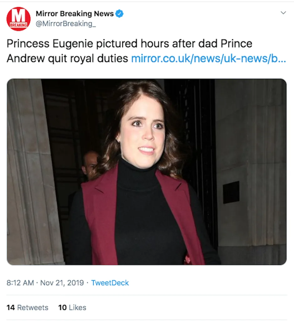 princess eugenie