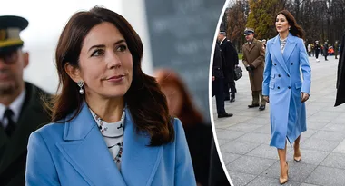 Princess Mary turns heads in stunning coat