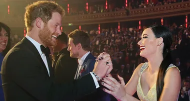 Kacey Musgraves Prince Harry high five