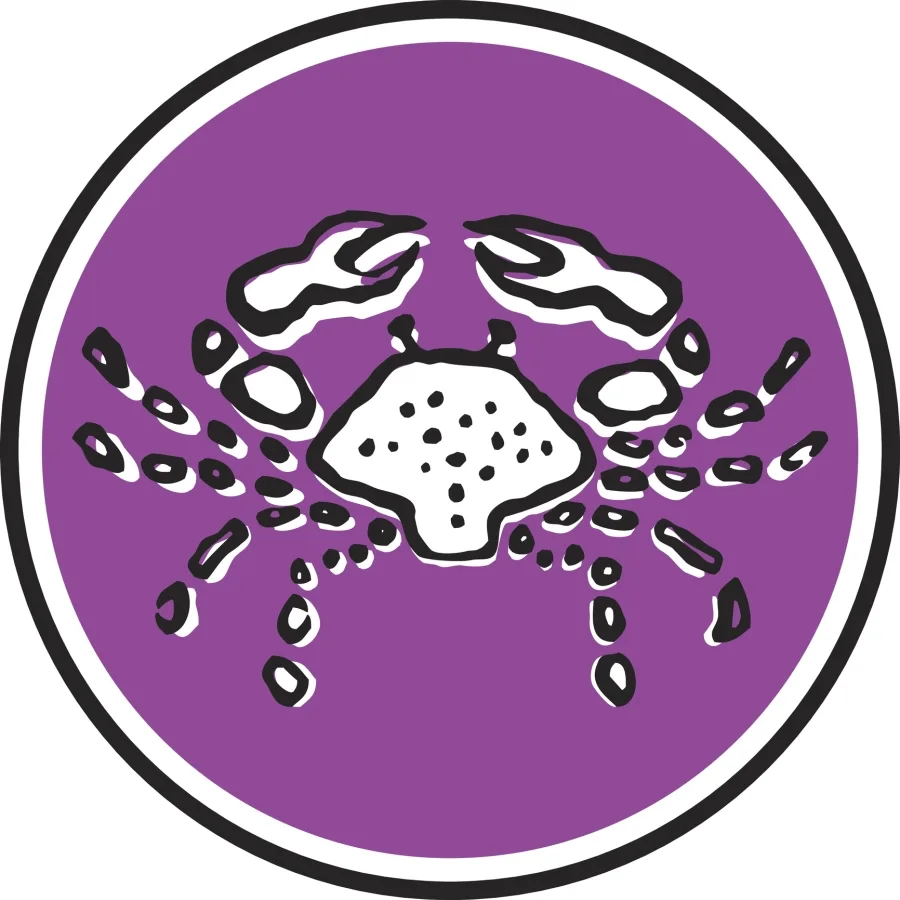 A cancer star sign graphic