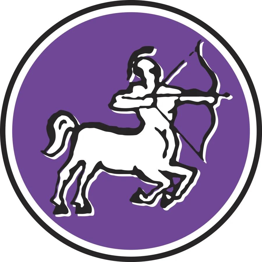 Sagittarius star sign icon