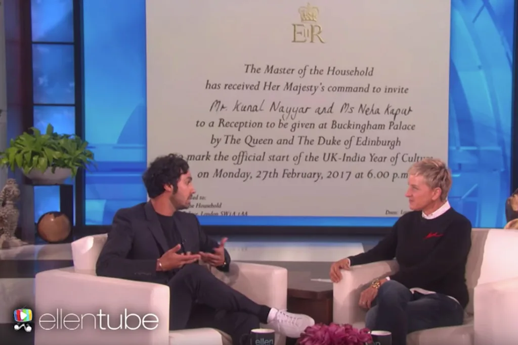The Big Bang Theory's Kunal Nayyar The Queen