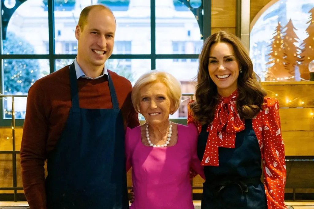 Kate Middleton Christmas cooking Mary Berry