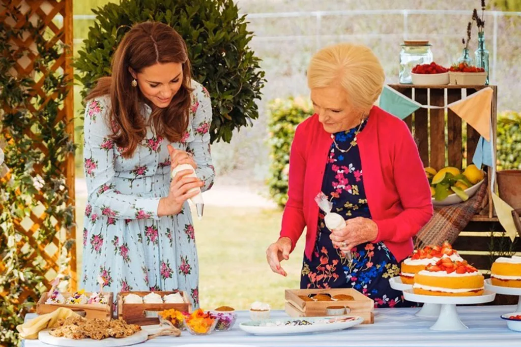 Kate Middleton Christmas cooking Mary Berry