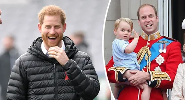 Prince Harry makes a controversial joke about Prince George