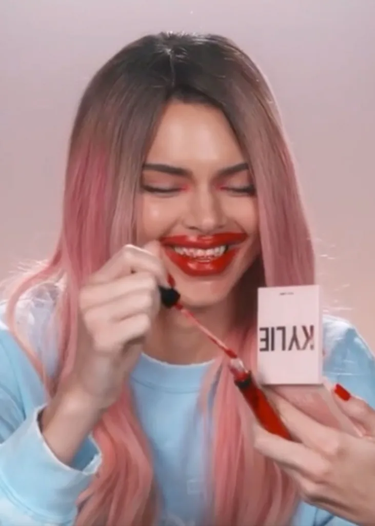 Kendall Jenner Kylie Jenner lips KUWTK Kardashian