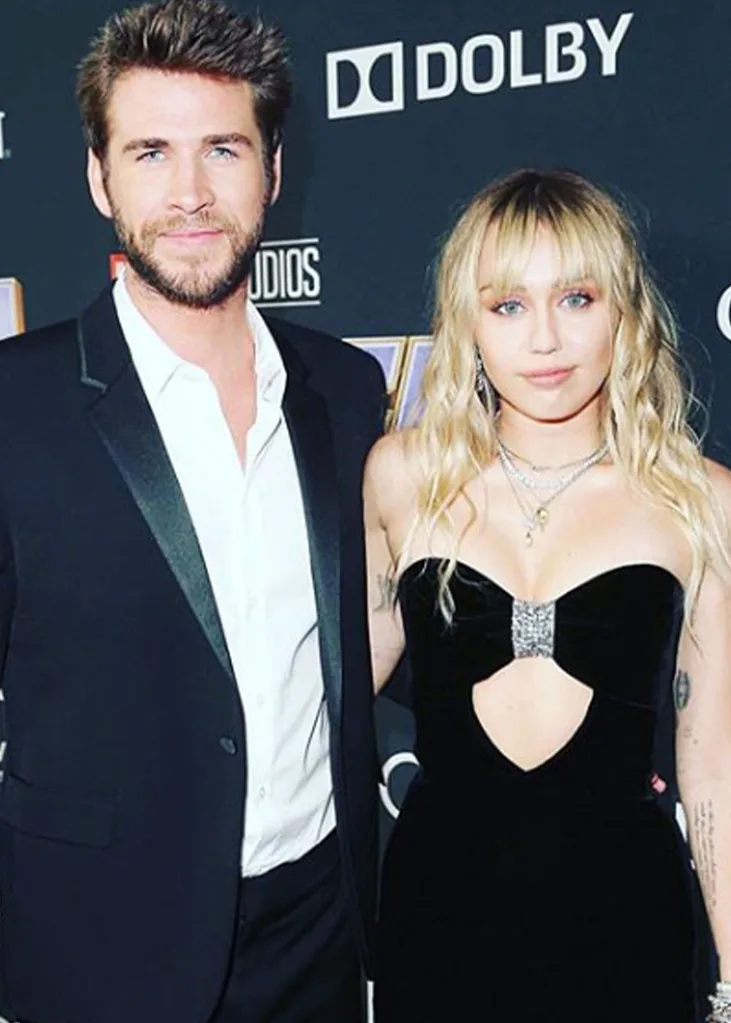 Miley Cyrus and Liam Hemsworth