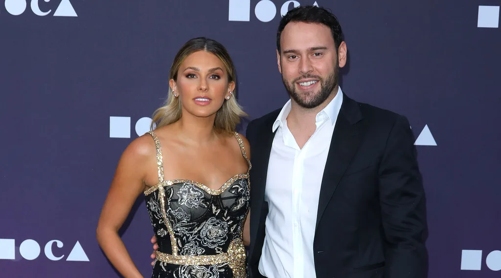 Scooter Braun and Yael Cohen
