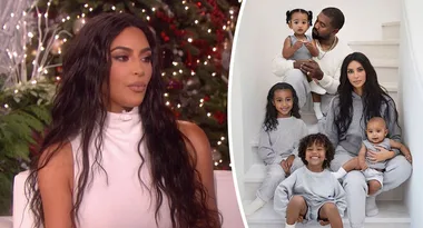 Kim Kardashian admits to photoshopping her CHILD on family Christmas card