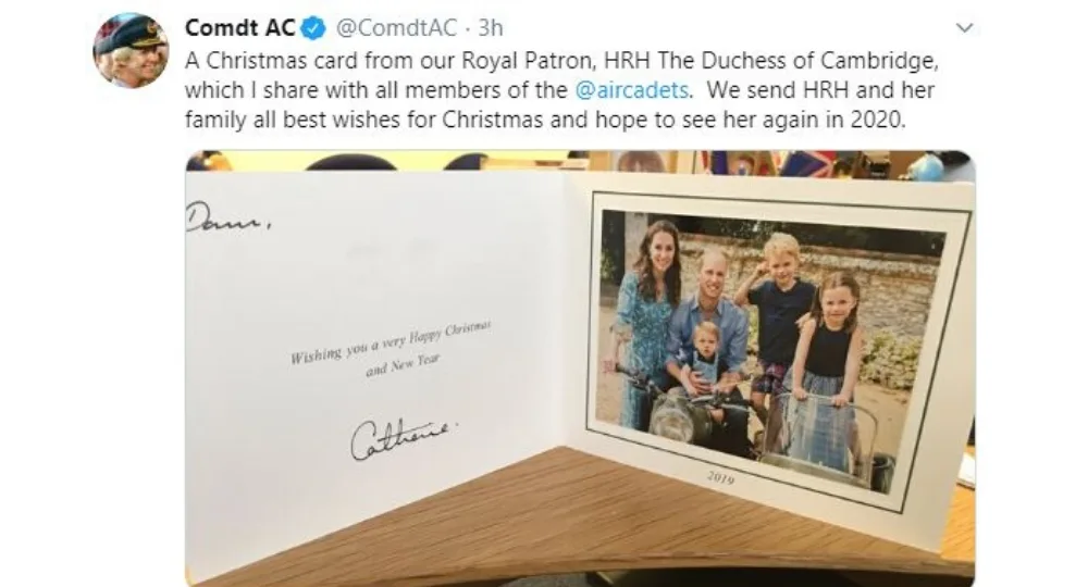 The Cambridge Christmas card