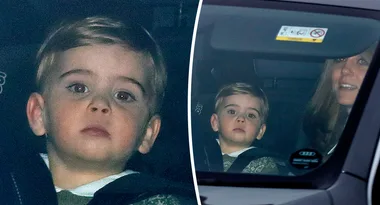 Prince Louis arrives at palace – and he’s grown so much!
