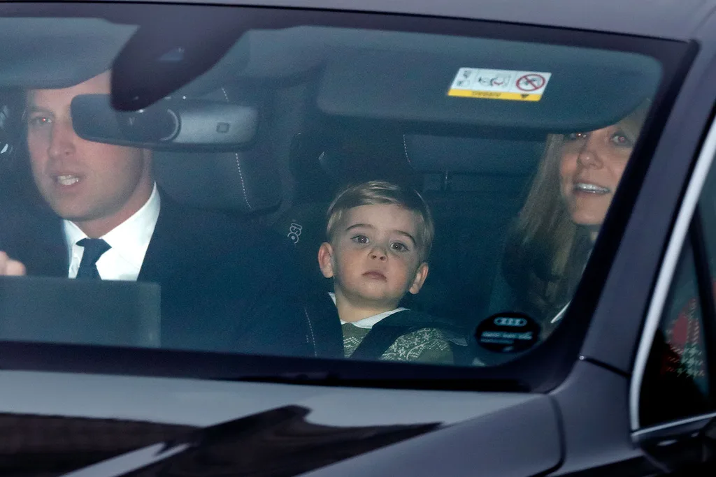 Prince Louis Christmas Buckingham Palace lunch