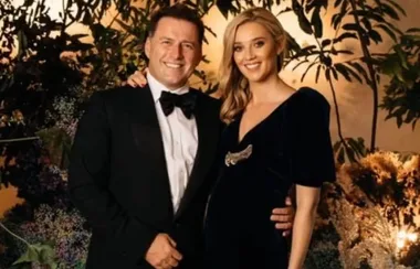 Karl Stefanovic and a ‘pregnant’ Jasmine Yarbrough step out ahead of his return to Today