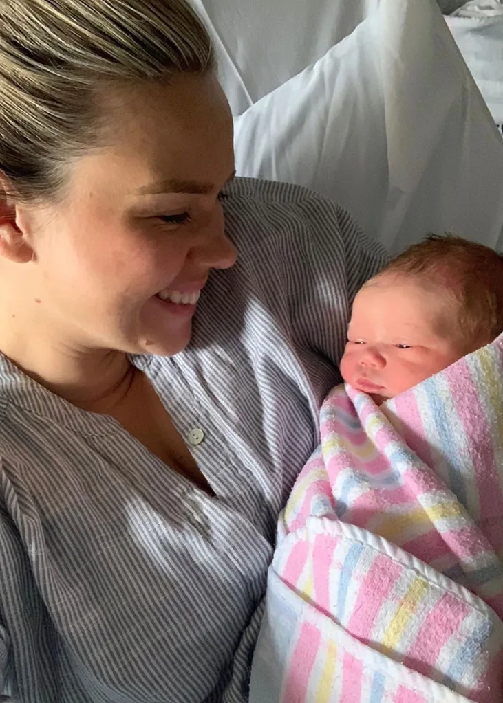 Edwina Bartholomew baby Molly