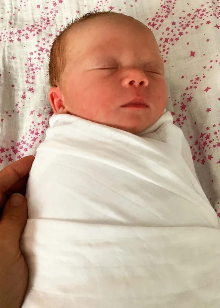Edwina Bartholomew baby Molly