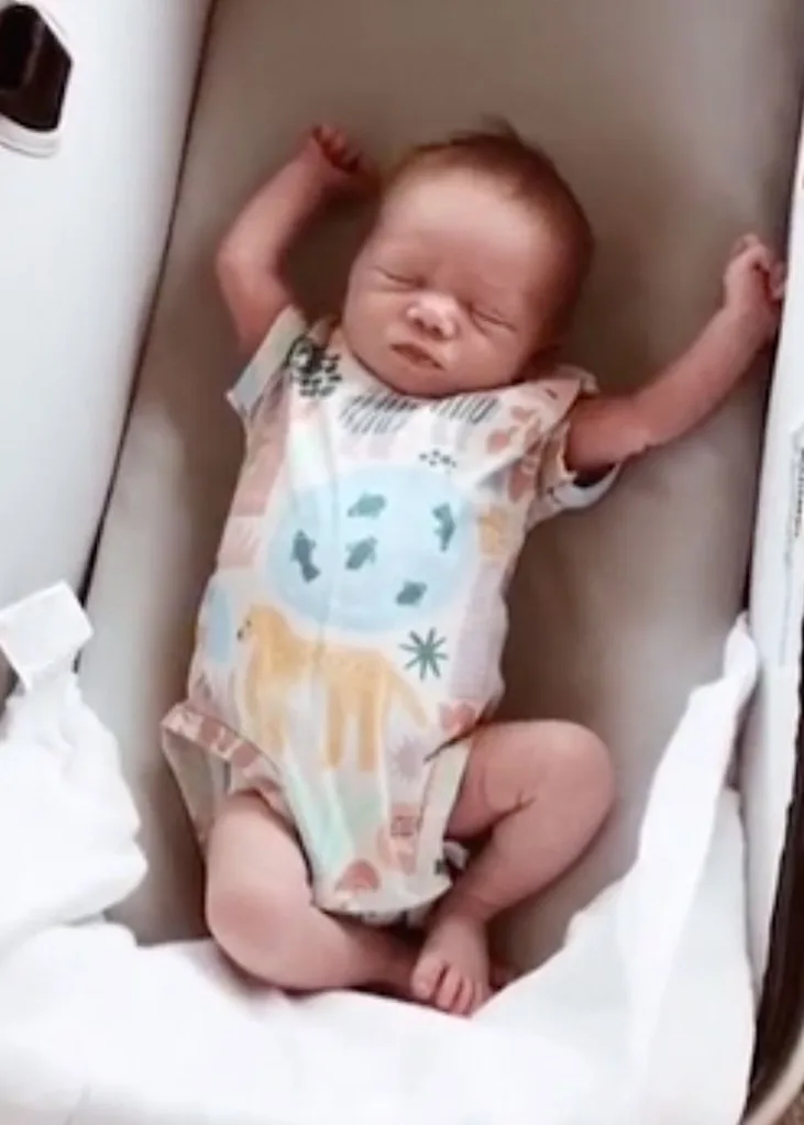 Edwina Bartholomew baby Molly