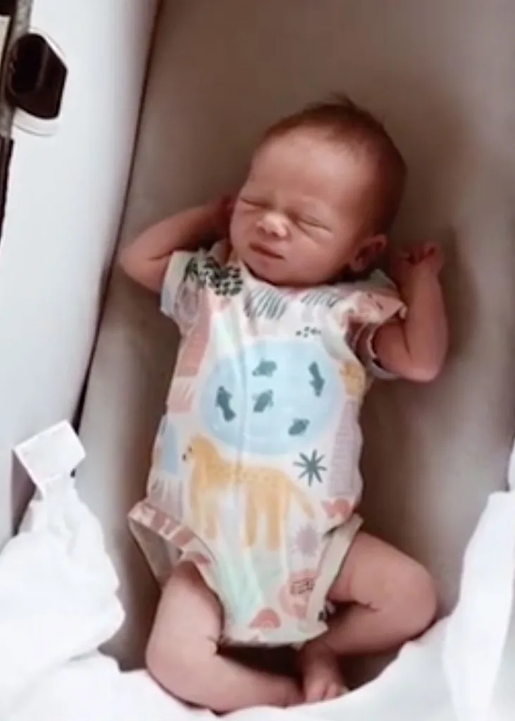 Edwina Bartholomew baby Molly