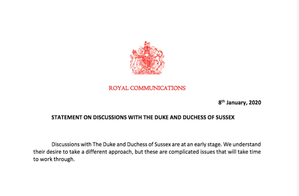 statement