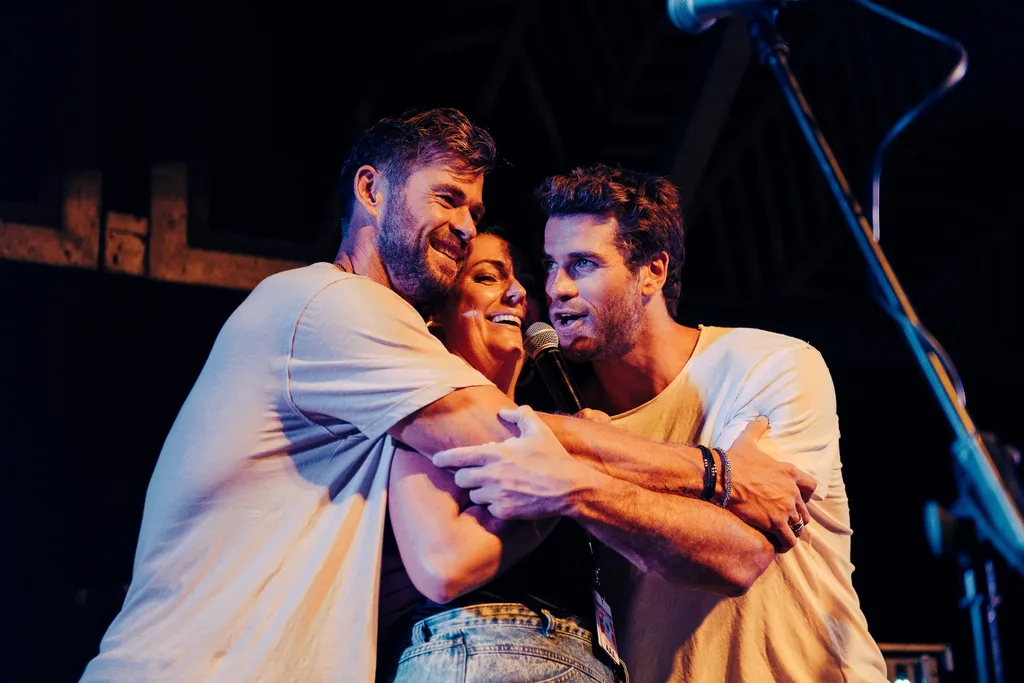 Chris, Celeste and Liam.