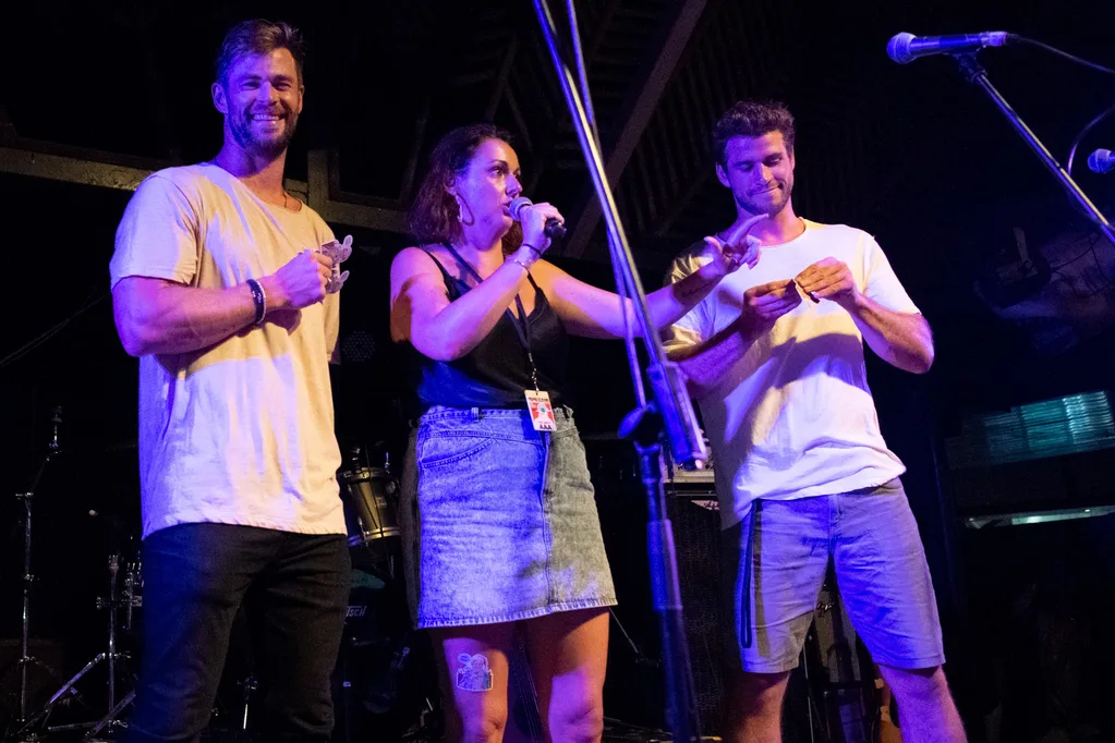 Chris, Celeste and Liam.