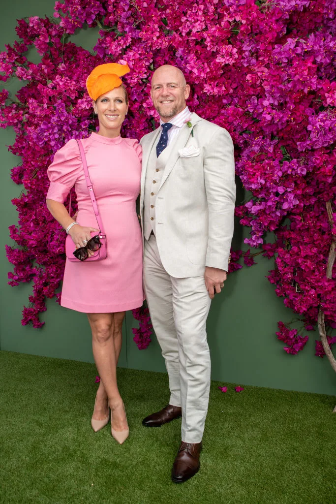 Zara Tindall puts on a brave face with husband Mike Tindall at Magic Millions