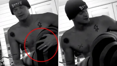 Cody Simpson cradles Miley’s derrière in raunchy video