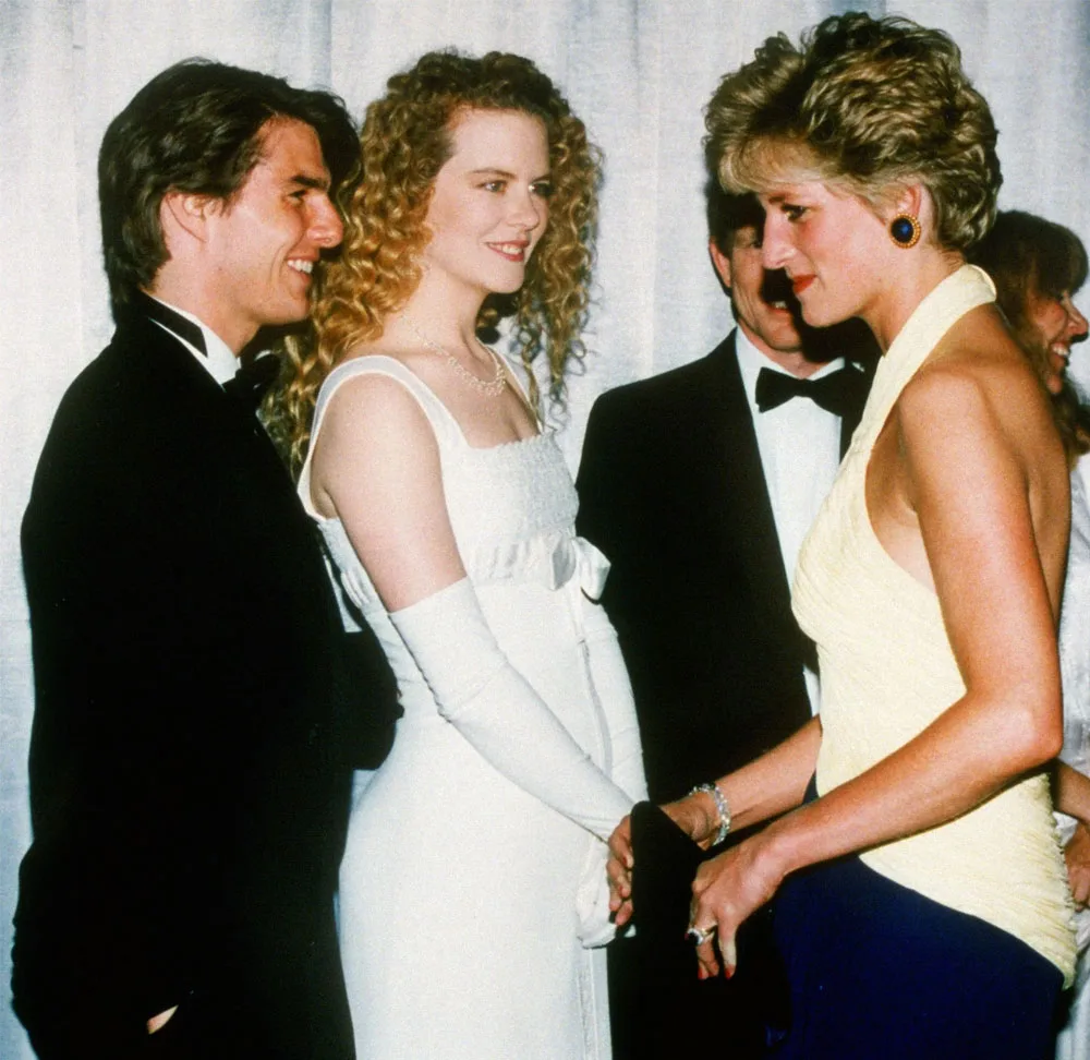 Tom with Diana