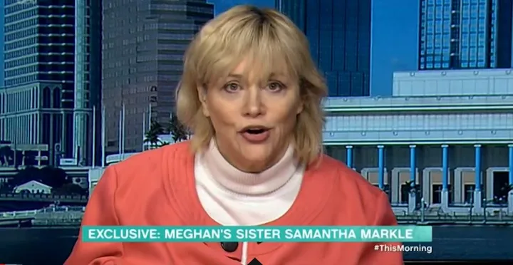 Samantha Markle on ITV on Friday