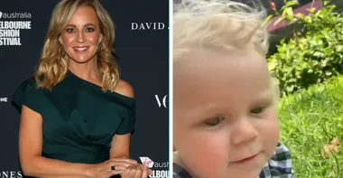 WATCH: Carrie Bickmore shares adorable video of daughter’s first word